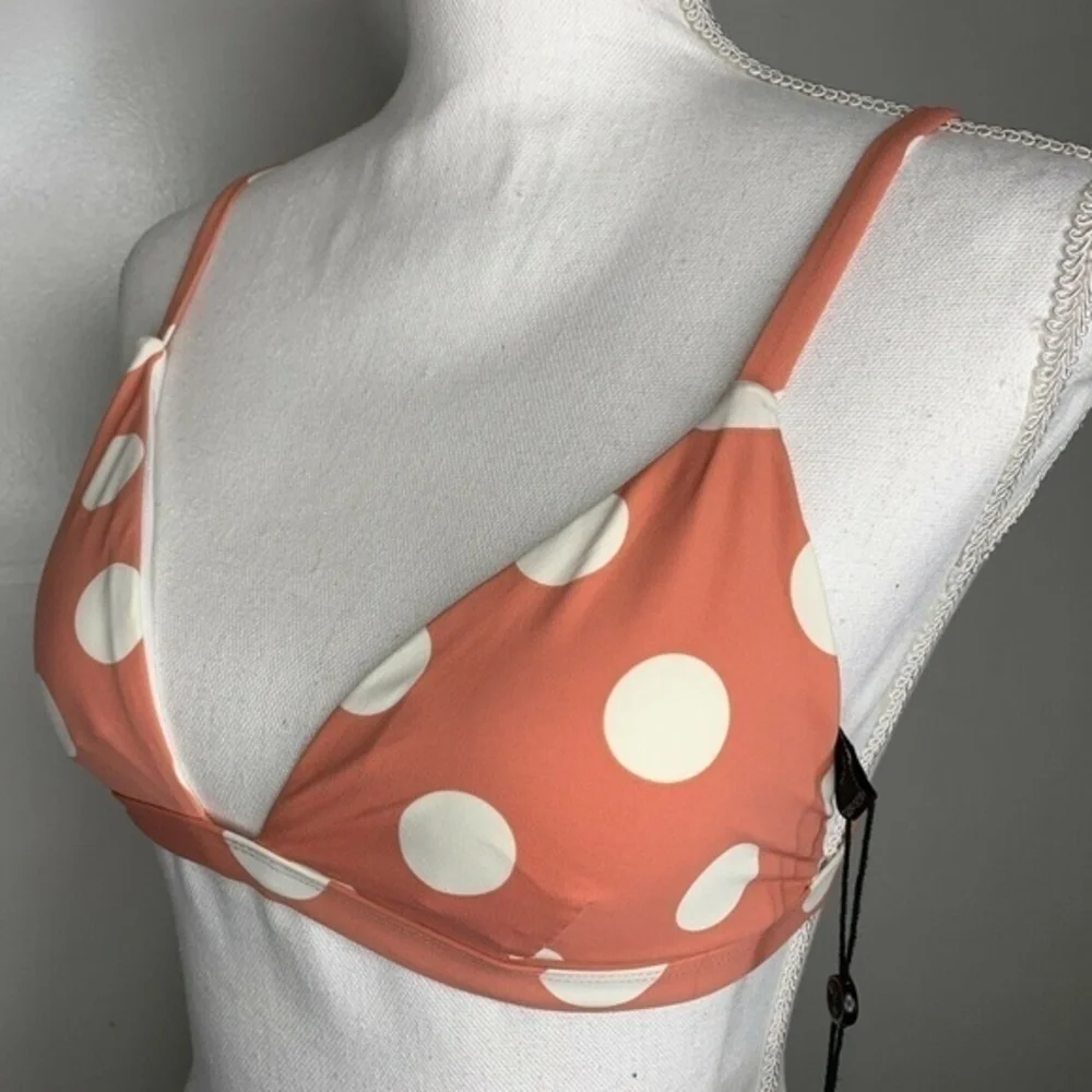 Sunn Lab Swim Womans Polka Dot Bikini Size S